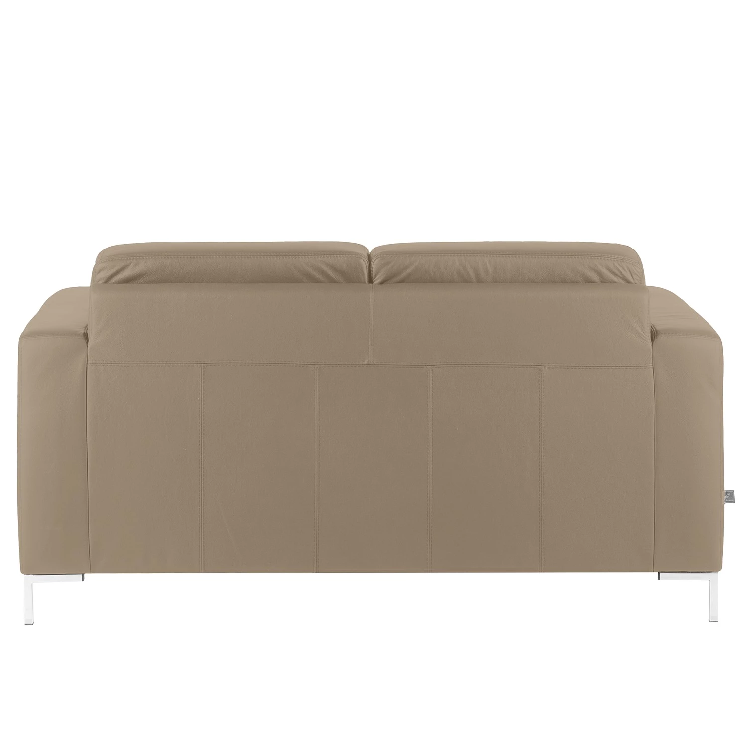 Fredriks Canapé Lampone (2 places) - Cuir véritable - Taupe 6 Fredriks Canapé Lampone (2 places) - Cuir véritable - Taupe – Image 4