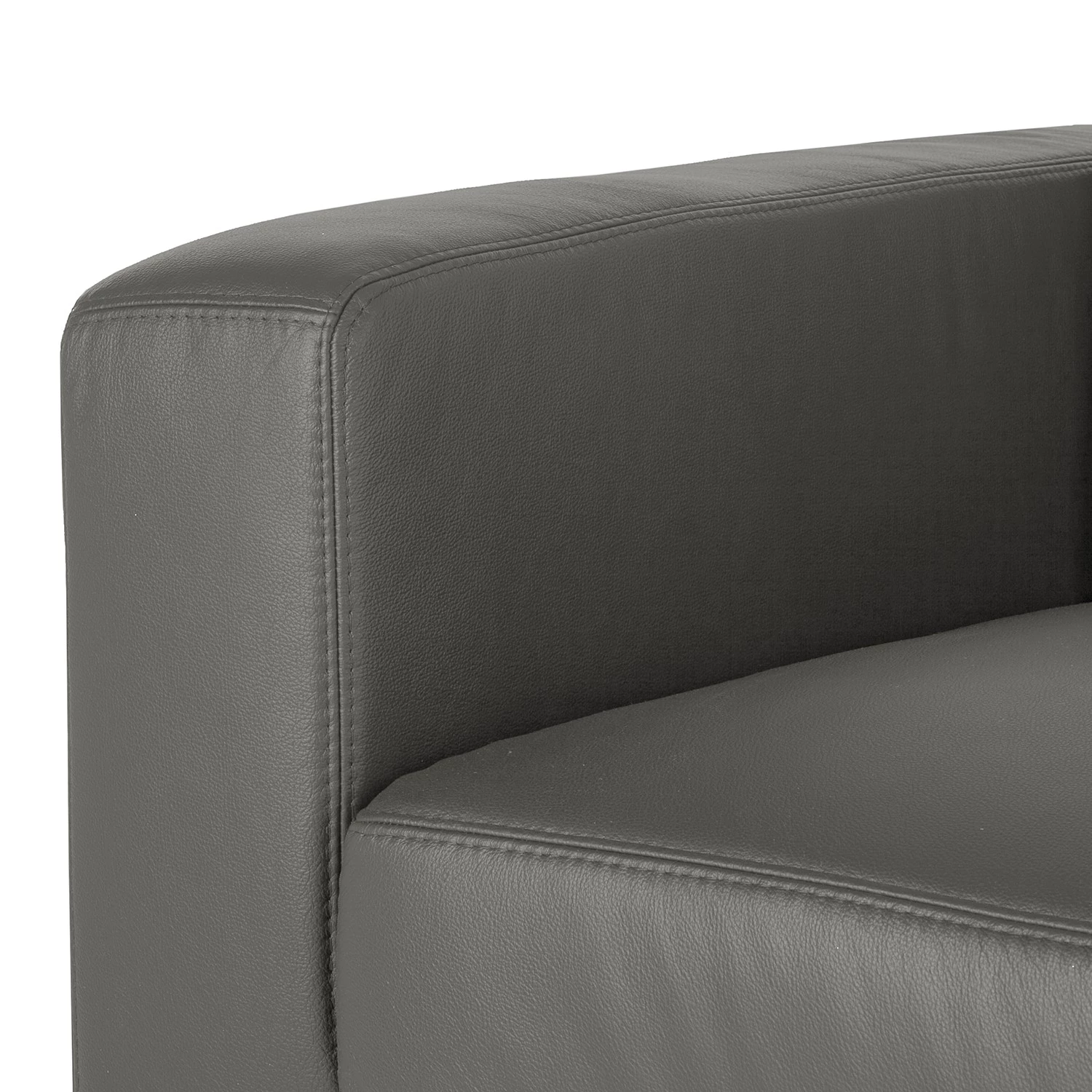 Fredriks Fauteuil Lampone - Cuir véritable - Gris foncé 8 Fredriks Fauteuil Lampone - Cuir véritable - Gris foncé – Image 6