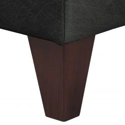 Ars Natura Canapé d’angle Clonee - Cuir véritable - Noir - Méridienne courte à gauche (vue de face) -Meubles de salon Soldes 1000287277 210902 06255200181 DETAILS P000000001000287277