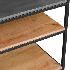 Ars manufacti Étagère Conjo II - Acacia massif / Fer - Acacia / Noir 13 Ars manufacti Étagère Conjo II - Acacia massif / Fer - Acacia / Noir -Meubles de salon Soldes 1000287810 220517 033 DETAILS P000000001000287810