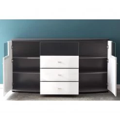 Loftscape Buffet Intento II - Blanc brillant / anthracite 15 Loftscape Buffet Intento II - Blanc brillant / anthracite -Meubles de salon Soldes 1000288166 210827 12095400011 MOOD DETAILS P000000001000288166 mood