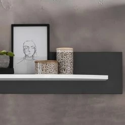 Loftscape Tablette murale Intento - Blanc brillant / Anthracite 15 Loftscape Tablette murale Intento - Blanc brillant / Anthracite -Meubles de salon Soldes 1000288183 210827 12095500028 DETAILS P000000001000288183