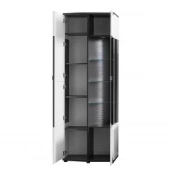 Loftscape Ensemble meubles TV Intento II (4 él.) - Blanc brillant / Anthracite -Meubles de salon Soldes 1000288190 210827 12095900105 DETAILS P000000001000288190