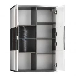 Loftscape Ensemble meubles TV Intento II (4 él.) - Blanc brillant / Anthracite -Meubles de salon Soldes 1000288190 210827 12095900107 DETAILS P000000001000288190