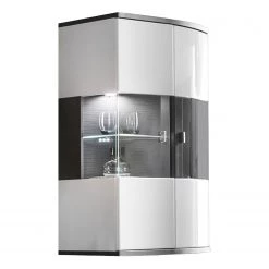 Loftscape Ensemble meubles TV Intento III (3 él.) - Blanc brillant / Anthracite -Meubles de salon Soldes 1000288375 210827 16504700020 DETAILS P000000001000288375