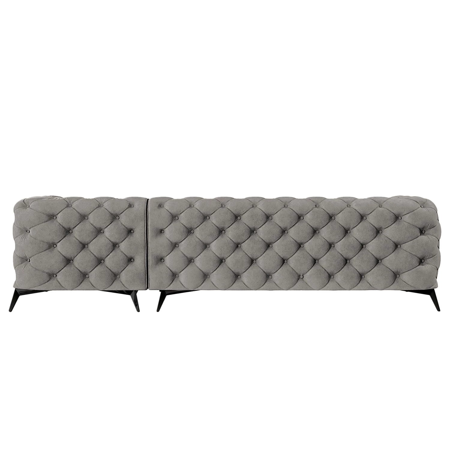 Jack & Alice Canapé d’angle Laviva I - Velours Ravi: Taupe - Largeur : 305 cm - Méridienne longue à droite (vue de face) 5 Jack & Alice Canapé d’angle Laviva I - Velours Ravi: Taupe - Largeur : 305 cm - Méridienne longue à droite (vue de face) – Image 3