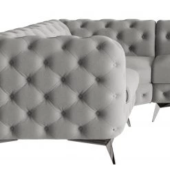 Canapé d’angle Laviva VI - Microfibre Enza: Gris - 323 x 200 cm 17 Canapé d’angle Laviva VI - Microfibre Enza: Gris - 323 x 200 cm -Meubles de salon Soldes 1000288736 220325 070 DETAILS P000000001000288736