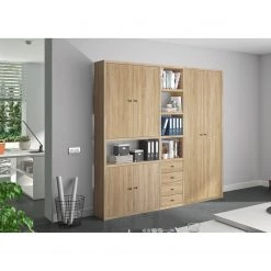 Fredriks Armoire de bureau Emporio V - Imitation chêne de Sonoma -Meubles de salon Soldes 1000289366 210914 13473300048 MOOD DETAILS P000000001000289366 mood