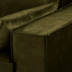 Fredriks Canapé Jurga (2 places) - Velours Tomi: Vert vieilli 18 Fredriks Canapé Jurga (2 places) - Velours Tomi: Vert vieilli -Meubles de salon Soldes 1000291498 210927 13064800481 DETAILS P000000001000291498