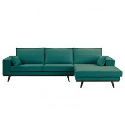 Fredriks Canapé d’angle Jurga - Tissu Sioma: Vert-Marron - Méridienne courte à droite (vue de face) -Meubles de salon Soldes 1000291989 210927 13072901138 DETAILS P000000001000291989