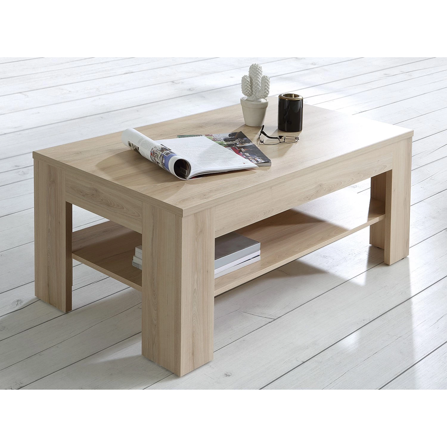Loftscape Table basse Truth - Imitation chêne Sonoma 4 Loftscape Table basse Truth - Imitation chêne Sonoma – Image 2