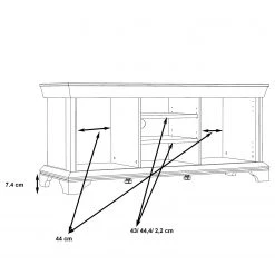 Ridgevalley Meuble TV Kimbark II - Imitation pin blanc 17 Ridgevalley Meuble TV Kimbark II - Imitation pin blanc -Meubles de salon Soldes 1000295072 210924 143049000586 SKETCH DETAILS P000000001000295072 sketch