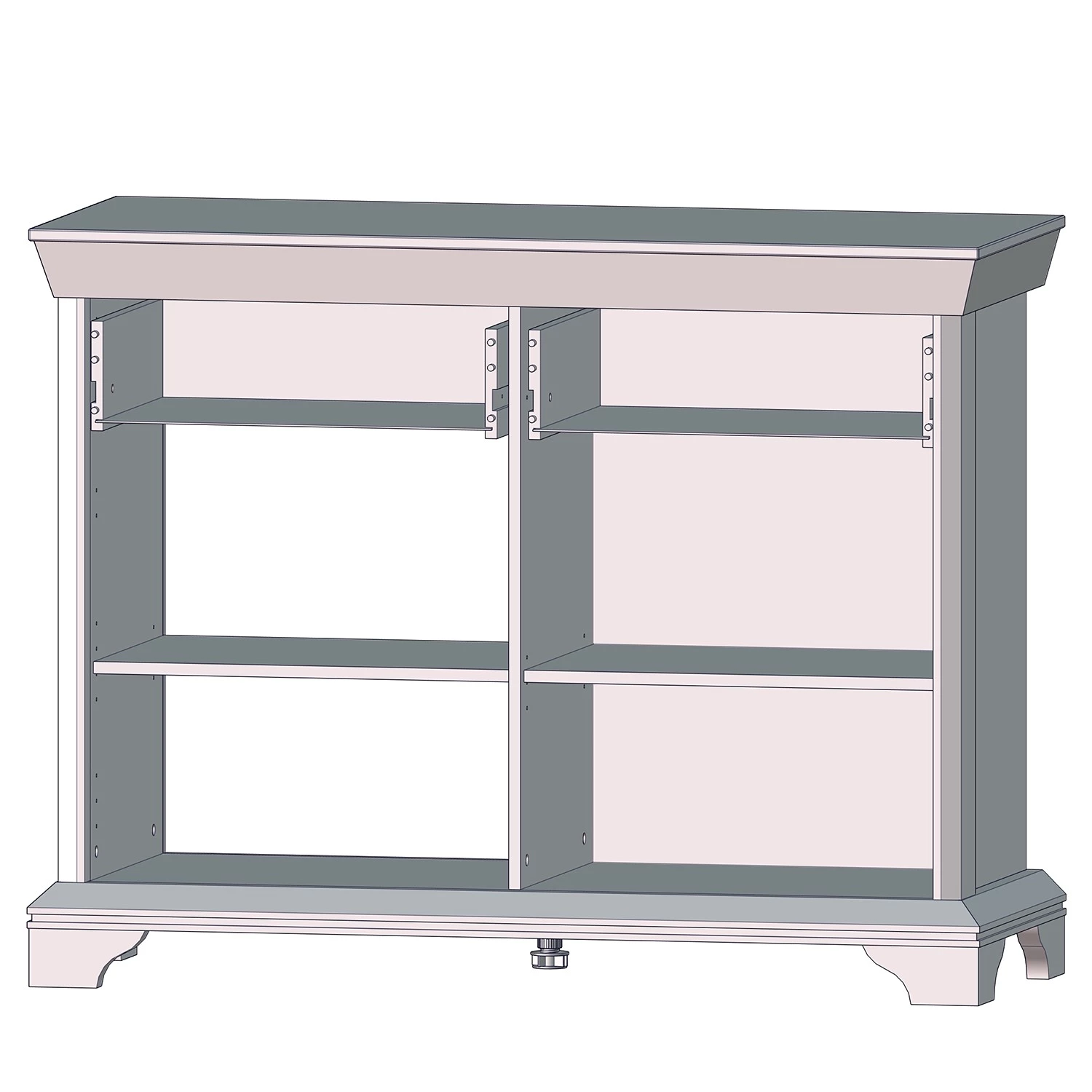 Ridgevalley Commode Kimbark - Imitation pin blanc 7 Ridgevalley Commode Kimbark - Imitation pin blanc – Image 5