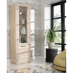 Loftscape Vitrine Truth - Imitation chêne Sonoma -Meubles de salon Soldes 1000295087 211125 14485500073 MOOD DETAILS P000000001000295087 mood