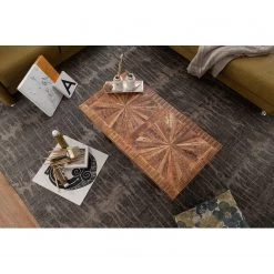 Red Living Table basse Ovada - Manguier massif / Métal - Manguier / Noir -Meubles de salon Soldes 1000296385 210929 06333100225 MOOD DETAILS P000000001000296385 mood