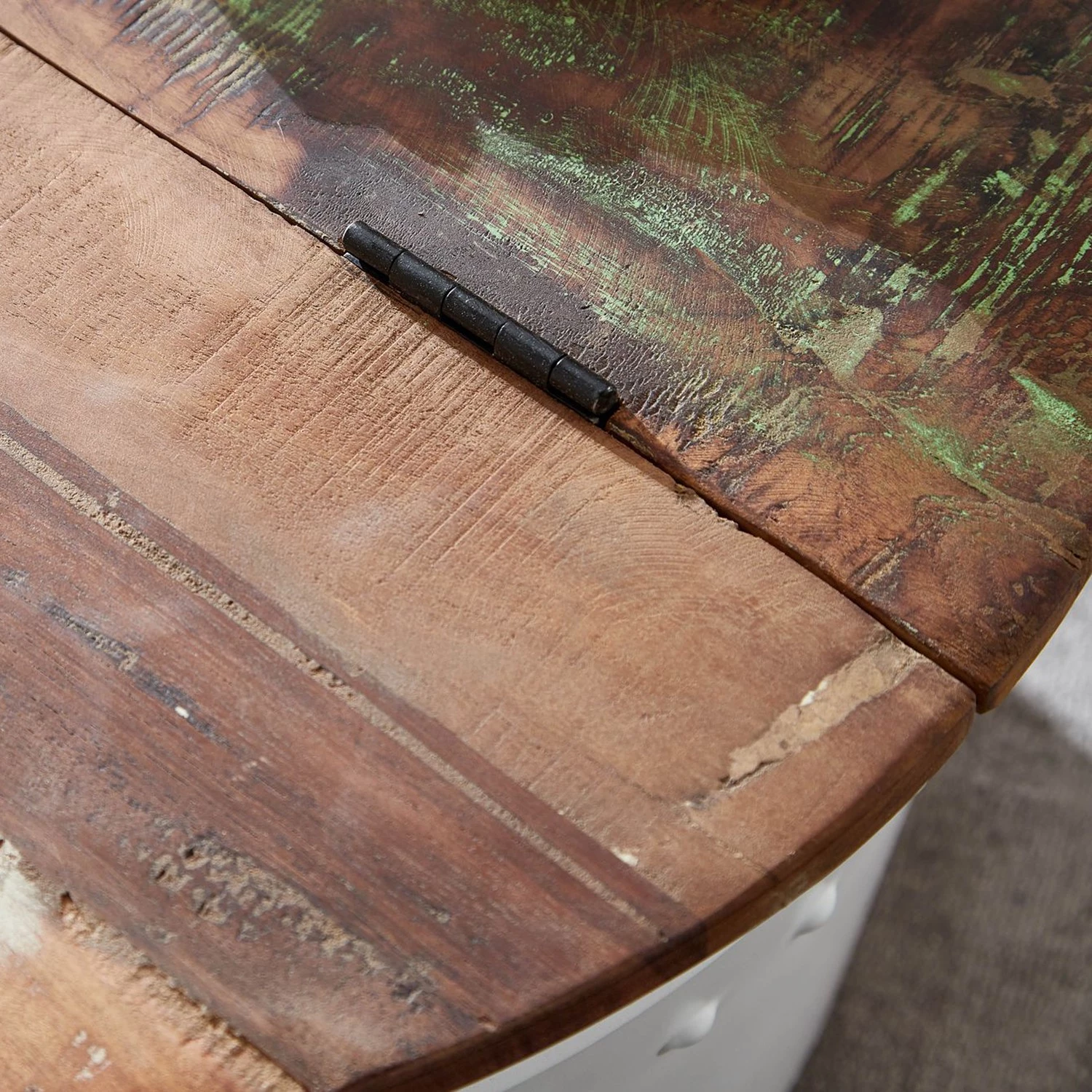 Ridgevalley Table basse Massaa II - Manguier massif / Métal - Manguier / Blanc 7 Ridgevalley Table basse Massaa II - Manguier massif / Métal - Manguier / Blanc – Image 5