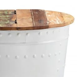 Ridgevalley Table basse Massaa II - Manguier massif / Métal - Manguier / Blanc 16 Ridgevalley Table basse Massaa II - Manguier massif / Métal - Manguier / Blanc -Meubles de salon Soldes 1000296399 210929 06333800401 DETAILS P000000001000296399