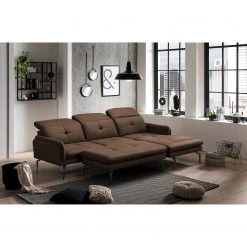 Loftscape Repose-pieds Bosley - Aspect cuir vieilli - Microfibre Priya: Marron foncé 8 Loftscape Repose-pieds Bosley - Aspect cuir vieilli - Microfibre Priya: Marron foncé -Meubles de salon Soldes 1000296628 211018 102311000027 MOOD DETAILS P000000001000296628 mood