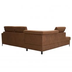 Fredriks Canapé d’angle Landaff - Microfibre - Microfibre Torne: Marron chevreuil - Méridienne longue à gauche (vue de face) - Sans fonction couchage - Sans repose-pieds -Meubles de salon Soldes 1000296808 211018 10243101427 DETAILS P000000001000296808