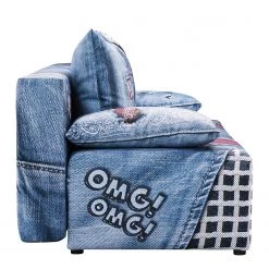 Mooved Canapé convertible Gabun - Tissage à plat - Bleu / Rouge - Suspension à ressorts ondulés 14 Mooved Canapé convertible Gabun - Tissage à plat - Bleu / Rouge - Suspension à ressorts ondulés -Meubles de salon Soldes 1000296952 211018 10252902447 DETAILS P000000001000296952