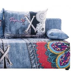 Mooved Canapé convertible Gabun - Tissage à plat - Bleu / Rouge - Suspension à ressorts ondulés 18 Mooved Canapé convertible Gabun - Tissage à plat - Bleu / Rouge - Suspension à ressorts ondulés -Meubles de salon Soldes 1000296952 211018 10253002491 DETAILS P000000001000296952