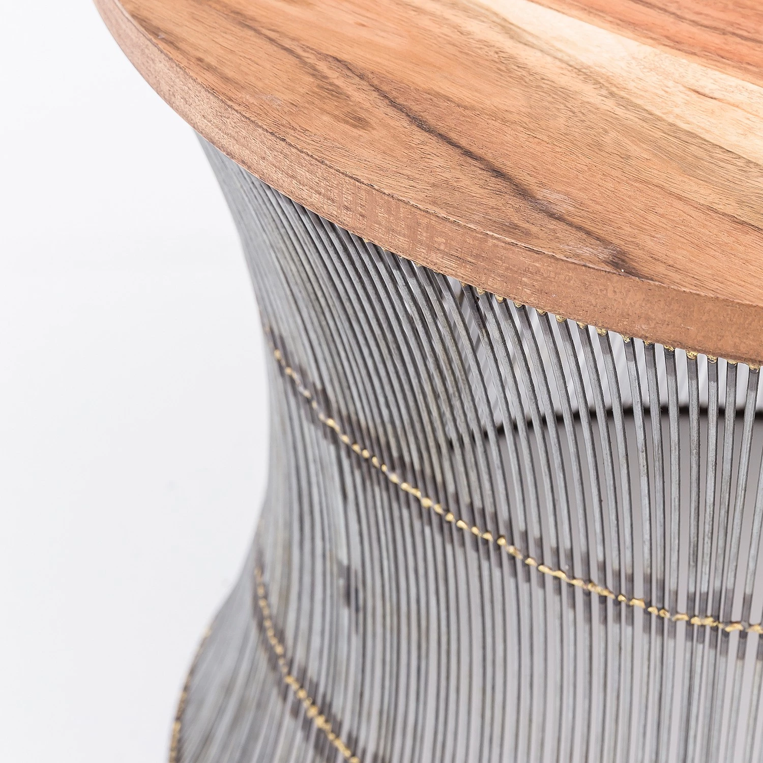 Loftscape Table basse Bejaia - Manguier massif / Métal - Manguier / Gris 4 Loftscape Table basse Bejaia - Manguier massif / Métal - Manguier / Gris – Image 2