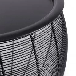 Red Living Bout de canapé Contulmo - Métal - Noir -Meubles de salon Soldes 1000297068 211007 06021600050 DETAILS P000000001000297068