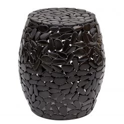 Loftscape Bout de canapé Girsby - Métal - Noir