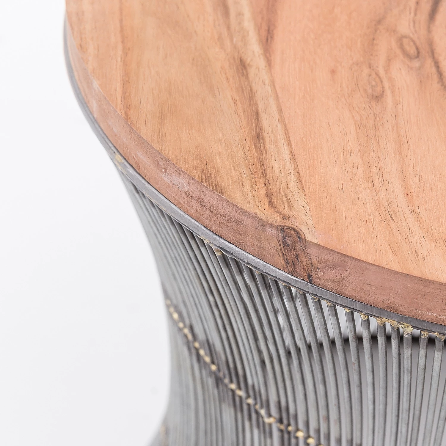 Loftscape Bout de canapé Bejaia - Manguier massif / Métal - Manguier / Gris 4 Loftscape Bout de canapé Bejaia - Manguier massif / Métal - Manguier / Gris – Image 2