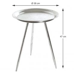 Loftscape Bout de canapé Hatta II - Verre - Argenté 7 Loftscape Bout de canapé Hatta II - Verre - Argenté -Meubles de salon Soldes 1000297664 211005 075753000514 SKETCH DETAILS P000000001000297664 sketch