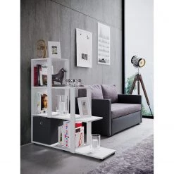 VCM Étagère Slando - Blanc -Meubles de salon Soldes 1000298124 211014 12214300158 MOOD DETAILS P000000001000298124 mood