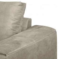 Loftscape Canapé d’angle Gatsby - Aspect cuir vieilli - Microfibre Zaira: Gris argenté - Méridienne courte à gauche (vue de face) 23 Loftscape Canapé d’angle Gatsby - Aspect cuir vieilli - Microfibre Zaira: Gris argenté - Méridienne courte à gauche (vue de face) -Meubles de salon Soldes 1000298280 211011 134015000119 DETAILS P000000001000298280