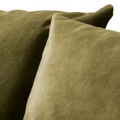 Red Living Canapé Lovis (3 places) - Velours Tomi: Vert vieilli -Meubles de salon Soldes 1000298813 211214 180122000204 DETAILS P000000001000298813