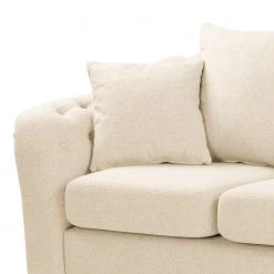 Red Living Canapé Lovis (2 places) - Tissu Jazy: Créme -Meubles de salon Soldes 1000298836 211214 18013700348 DETAILS P000000001000298836