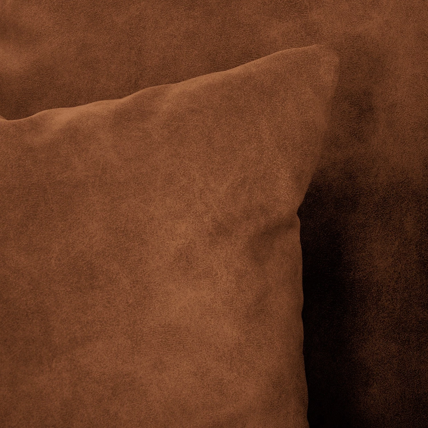 Red Living Fauteuil Lovis - Microfibre Rica: Cognac 11 Red Living Fauteuil Lovis - Microfibre Rica: Cognac – Image 9