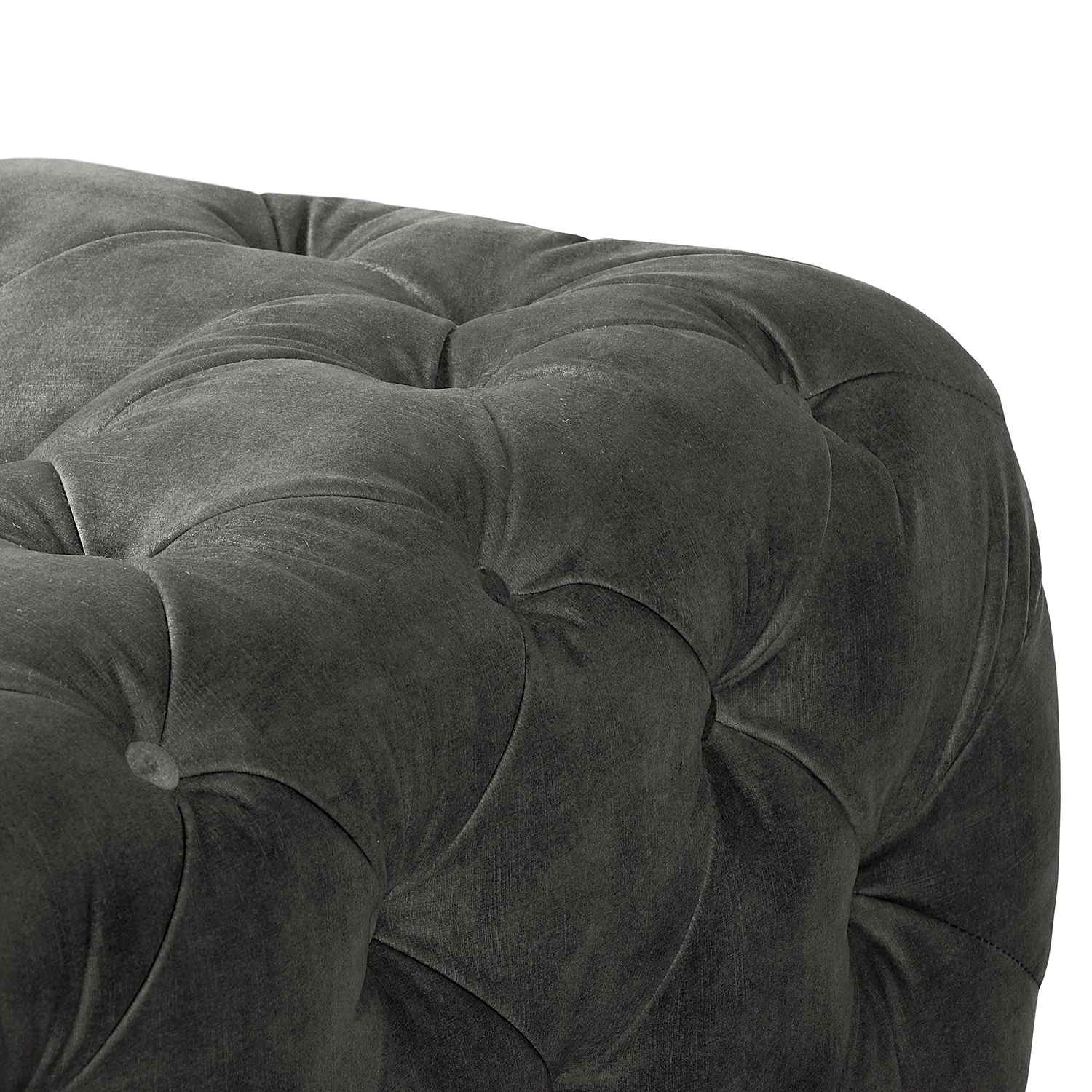 Red Living Fauteuil Merlin - Velours Tomi: Gris 10 Red Living Fauteuil Merlin - Velours Tomi: Gris – Image 8