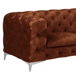 Red Living Canapé d’angle Merlin I - Velours Tomi: Marron - Isocèles -Meubles de salon Soldes 1000299155 211214 18051402827 DETAILS P000000001000299155