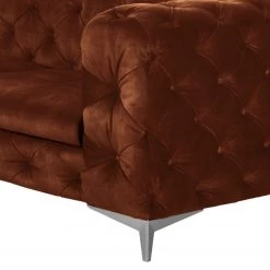 Red Living Canapé d’angle Merlin I - Velours Tomi: Marron - Isocèles -Meubles de salon Soldes 1000299155 211214 18051402849 DETAILS P000000001000299155