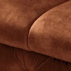 Red Living Canapé d’angle Merlin I - Velours Tomi: Marron - Isocèles -Meubles de salon Soldes 1000299155 211214 18051502926 DETAILS P000000001000299155