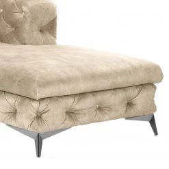 Canapé d’angle Merlin II - Velours Tomi: Créme - Méridienne courte à droite (vue de face) 30 Canapé d’angle Merlin II - Velours Tomi: Créme - Méridienne courte à droite (vue de face) -Meubles de salon Soldes 1000299159 211214 18051702953 DETAILS P000000001000299159