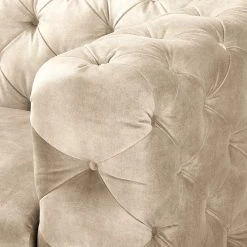 Canapé d’angle Merlin II - Velours Tomi: Créme - Méridienne courte à droite (vue de face) 32 Canapé d’angle Merlin II - Velours Tomi: Créme - Méridienne courte à droite (vue de face) -Meubles de salon Soldes 1000299159 211214 18051802975 DETAILS P000000001000299159