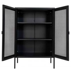 Red Living Buffet Moosh - Métal - Noir -Meubles de salon Soldes 1000299438 211012 13474400080 DETAILS P000000001000299438