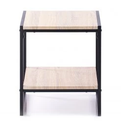 FLHF Bout de canapé Oxe - Imitation acacia -Meubles de salon Soldes 1000299475 211012 15341100046 DETAILS P000000001000299475