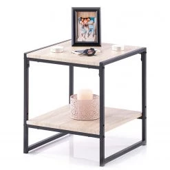 FLHF Bout de canapé Oxe - Imitation acacia -Meubles de salon Soldes 1000299475 211012 15341100057 DETAILS P000000001000299475