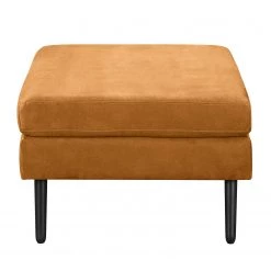 Pouf repose-pieds Croom II - Microfibre Zaira: Jaune moutarde -Meubles de salon Soldes 1000299542 211026 14555700225 DETAILS P000000001000299542