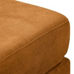 Pouf repose-pieds Croom II - Microfibre Zaira: Jaune moutarde -Meubles de salon Soldes 1000299542 211026 14555700236 DETAILS P000000001000299542