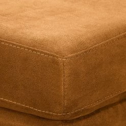 Pouf repose-pieds Croom II - Microfibre Zaira: Jaune moutarde -Meubles de salon Soldes 1000299542 211026 14555700247 DETAILS P000000001000299542