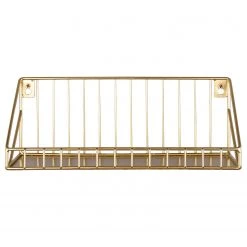 Loftscape Étagère murale Kavaja - Métal - Doré - Largeur : 30 cm 10 Loftscape Étagère murale Kavaja - Métal - Doré - Largeur : 30 cm -Meubles de salon Soldes 1000300274 211014 13263200183 DETAILS P000000001000300274