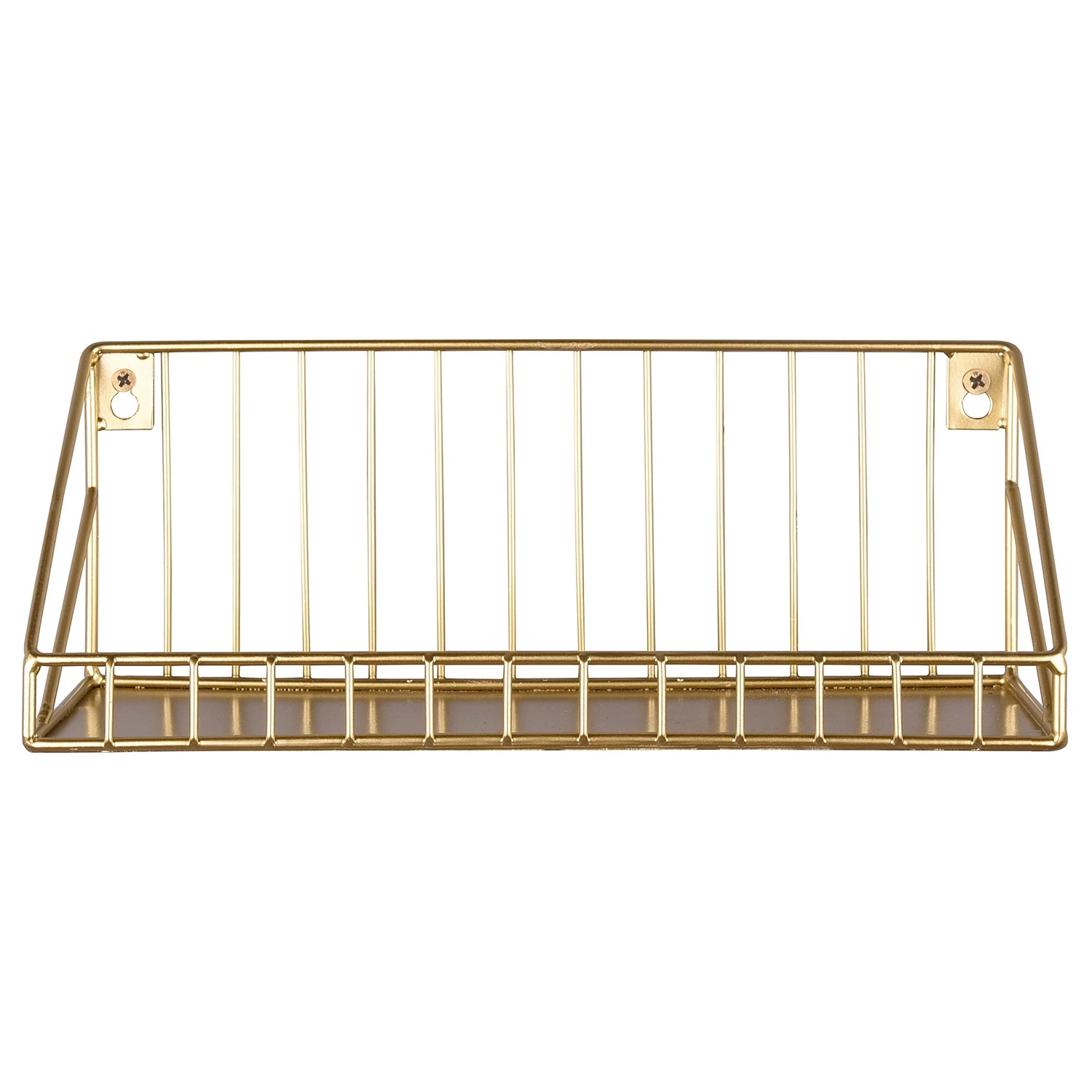 Loftscape Étagère murale Kavaja - Métal - Doré - Largeur : 30 cm 5 Loftscape Étagère murale Kavaja - Métal - Doré - Largeur : 30 cm – Image 3