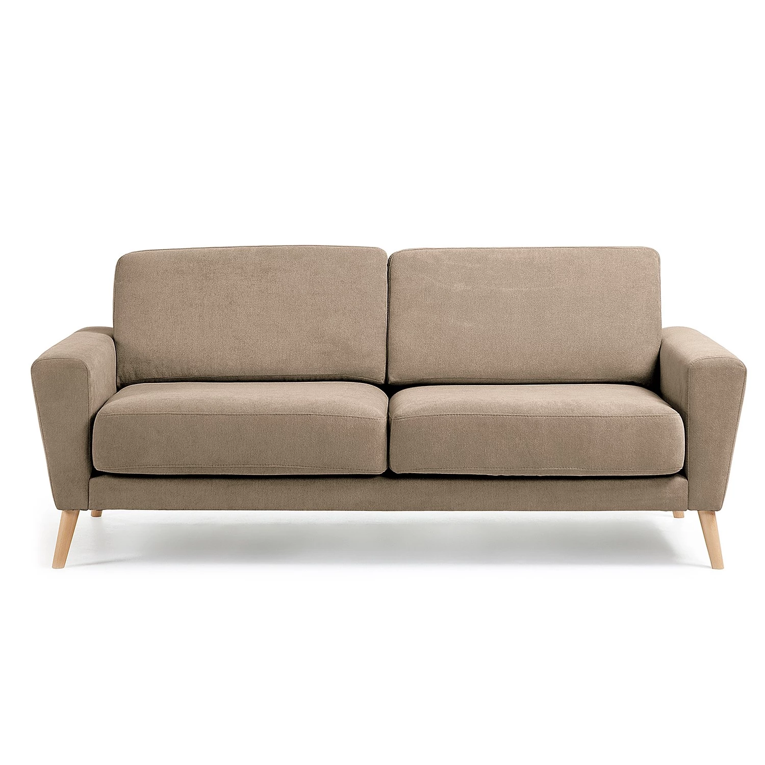 Loftscape Canapé Kaimt (3 places) - Tissu Leara: Taupe 6 Loftscape Canapé Kaimt (3 places) - Tissu Leara: Taupe – Image 4